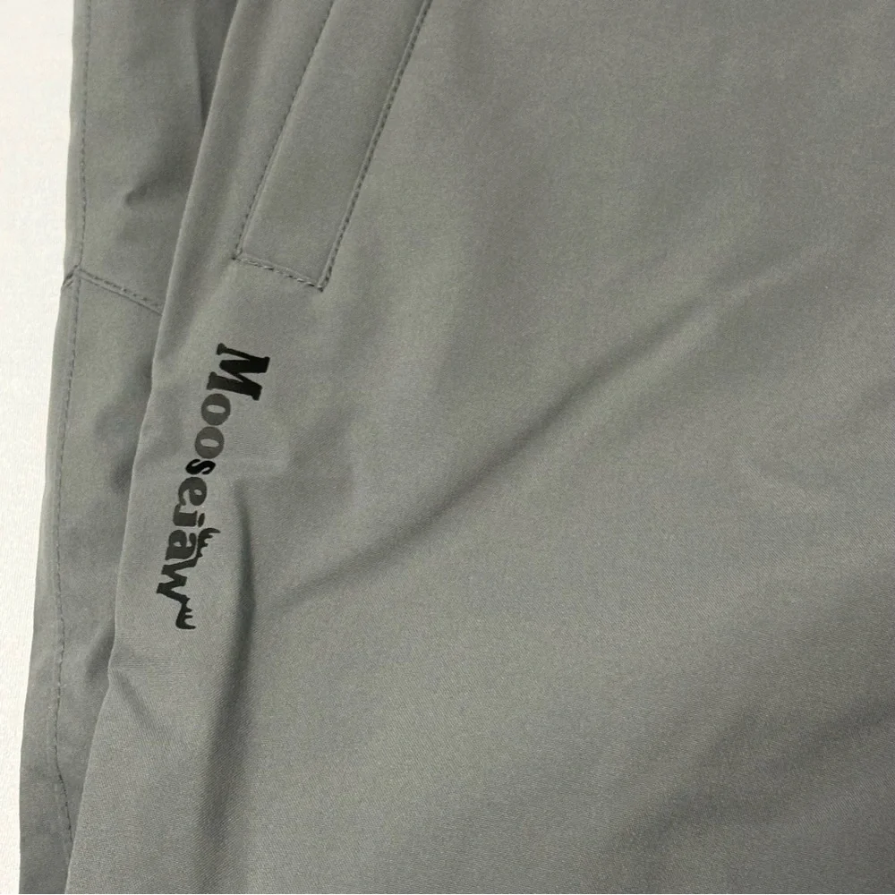Moosejaw Men's Gray Insulated Ski Snowboard Pants Size XL NWT